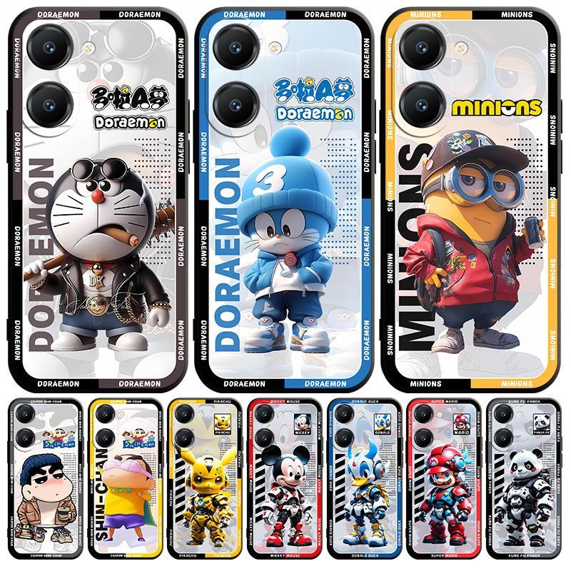 เคสสําหรับ redmi A5 4G Doraemon ปกอ่อนมุมขวา