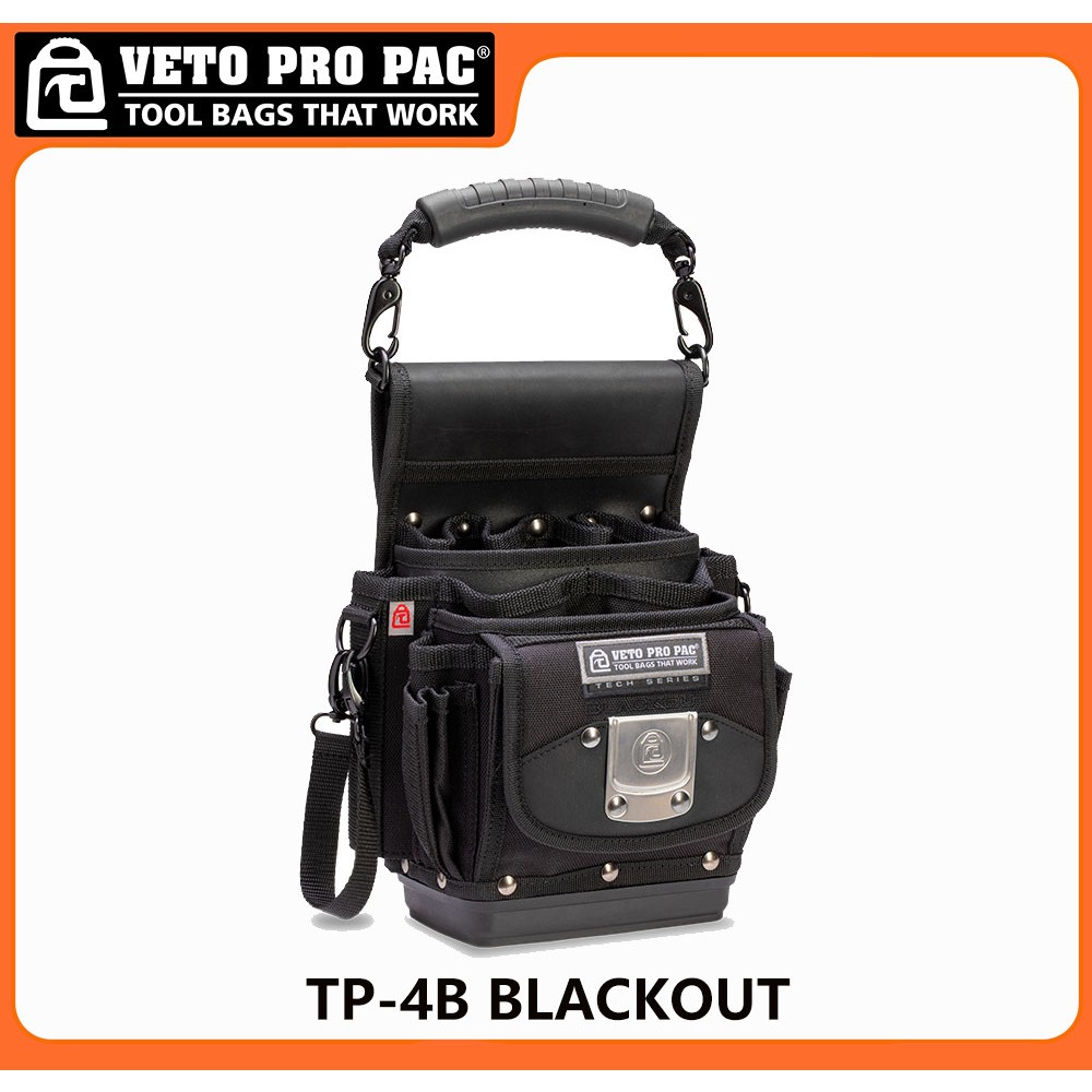 VETO PRO PAC กระเป๋าเครื่องมือ TP4B กระเป๋าเครื่องมือระดับไฮเอนด์กระเป๋าเครื่องมือมัลติฟังก์ชั่น