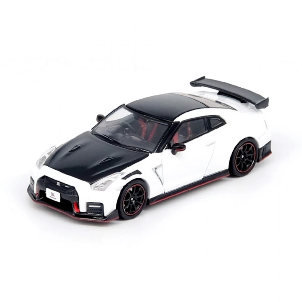 Inno64 IN64-R35N-WHI 1/64 NISSAN GT-R R35 NISMO สีขาว Diecast Scale รถโมเดล