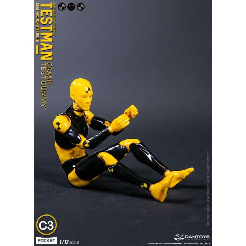DAMTOYS 1/12 Action Figure "Test Man C3"-NO.DPS10