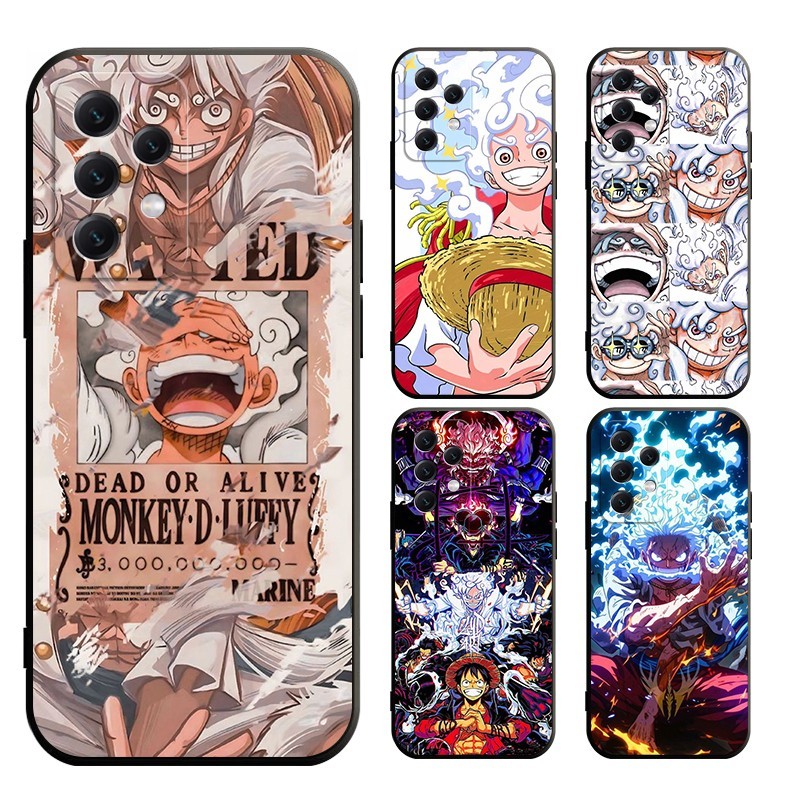 Samsung A03S M02 A02 A02S A31 A04E S8 S9 S10 Plus One Piece Luffy 5th gear Casing Soft Case Cover