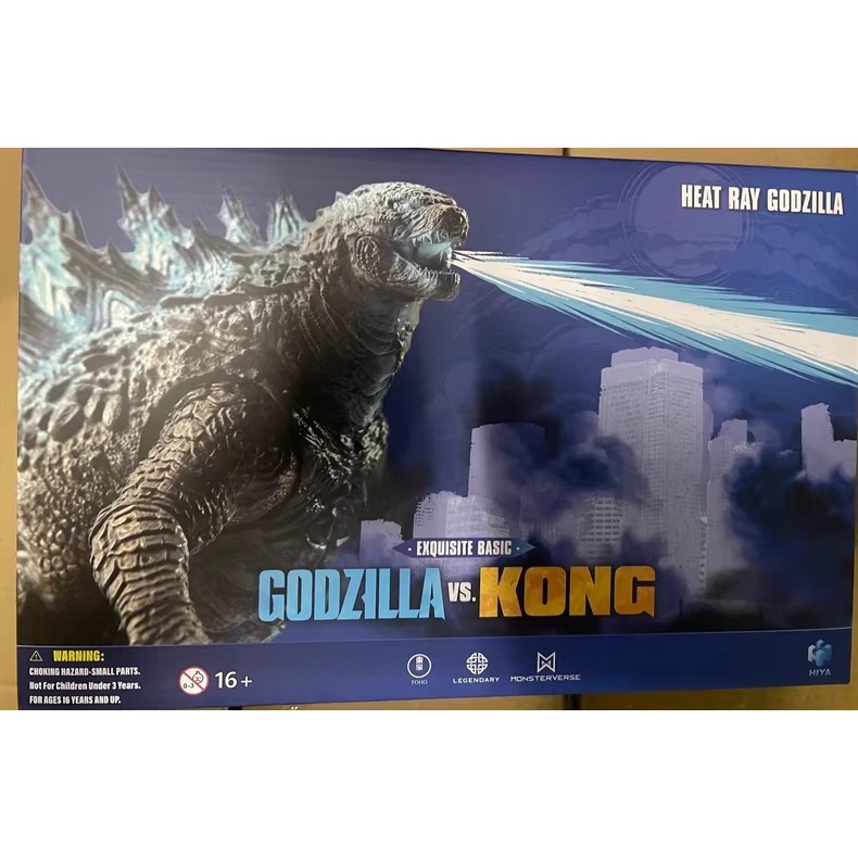 HIYA 18CM Godzilla vs. คิงคอง เรย์ความร้อนที่สามารถเคลื่อนย้าย ก็อดซิลล่า