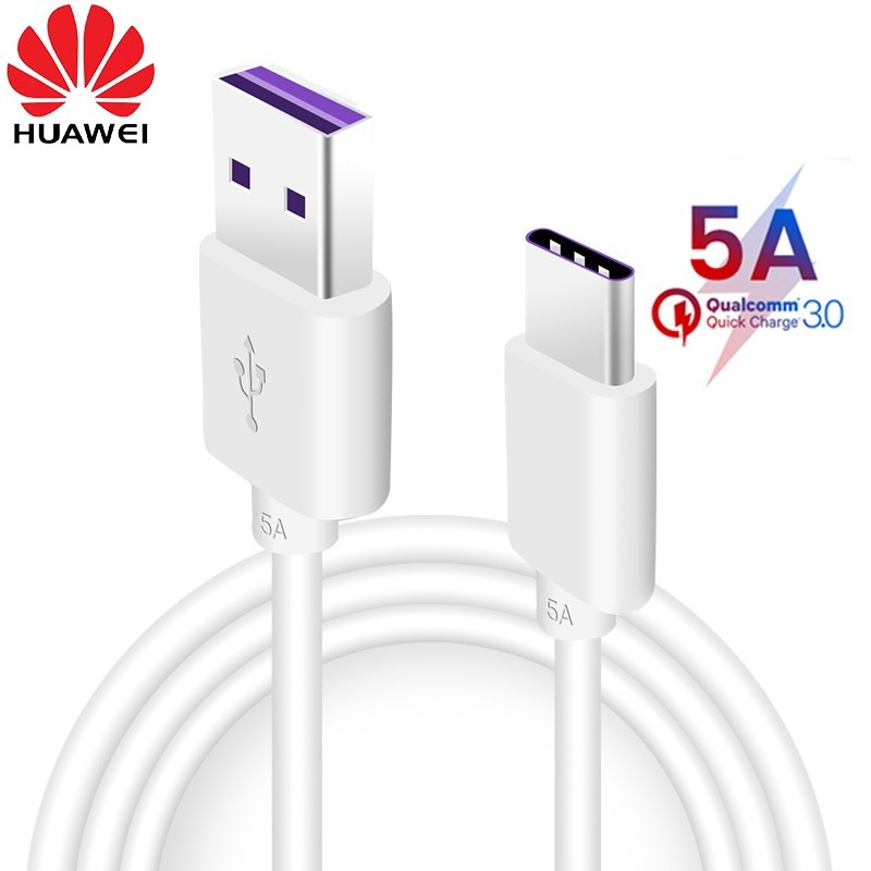 สายชาร์จ Huawei PD 65W Type-C ถึง Type-C เหมาะสำหรับแล็ปท็อป Huawei แท็บเล็ตและโทรศัพท์มือถือ