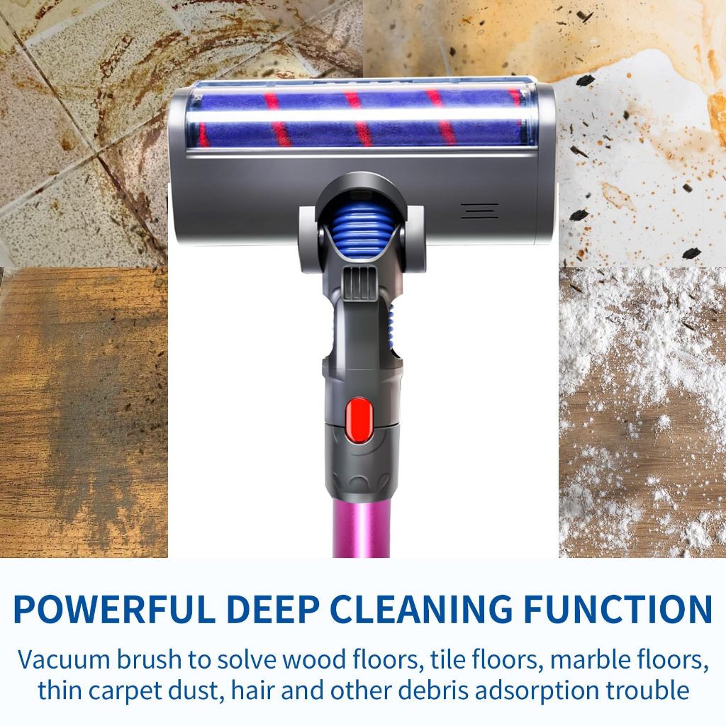 เหมาะสําหรับเครื่องดูดฝุ่น Dyson V10Slim น้ําหนักเบา SV18 หัวแปรงพื้นหัวแปลงด้านล่าง V12 ตัวกรองอุปกรณ์เสริม - รูปที่ 2