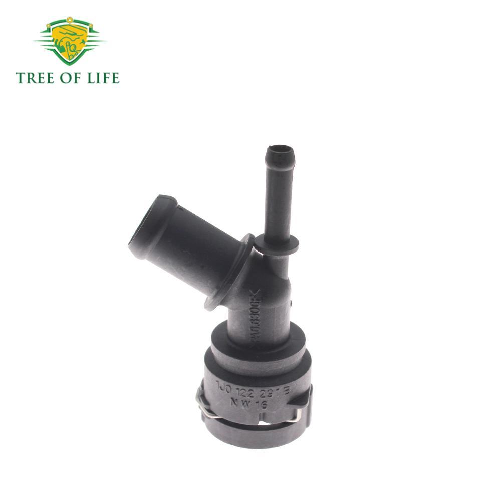 เครื่องยนต์หม้อน้ําท่อระบายความร้อนเชื่อมต่อท่อสําหรับVW Beetle Jetta Golf Passat 1J0122291B 1J0 122