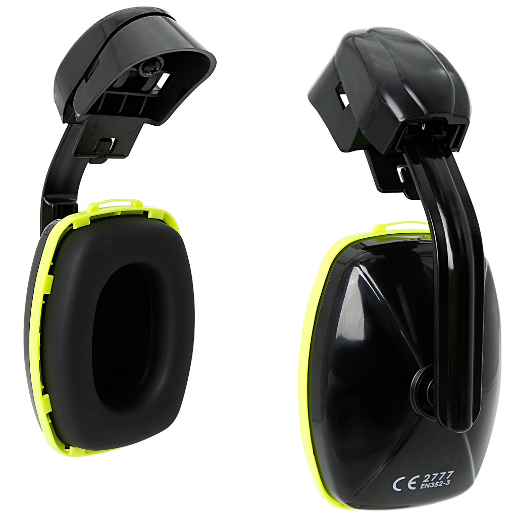 AOLAMEGS Earmuff อุปกรณ์เสริมหมวกนิรภัยแบบเต็มปีกป้องกันเสียงรบกวนแยก Snap บน Earmuff