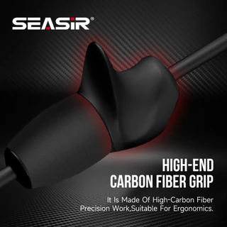 Seasir Zero 43g เบ็ดตกปลา BFS Ultralight Hollow Rod เล็กน้อย 30T + Boron-Carbon 1.53M UL Lure น้ําหนัก 1.5-6G 2 ส่วน Stream River Fishing Rods
