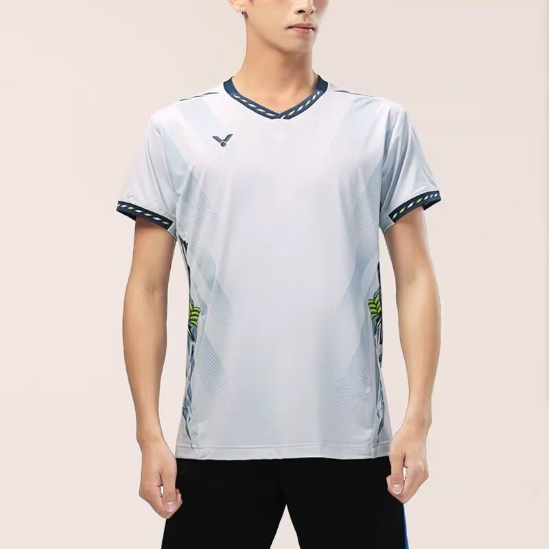 2024 2025 VICTOR Lee Zii Jia Jersey เสื้อแบดมินตันเสื้อกั๊กแขนกุดเสื้อยืดแขนสั้น Tops ราคา ถูกที่สุด ดีลบีเคเค แกลเลอรีภาพที่ 3
