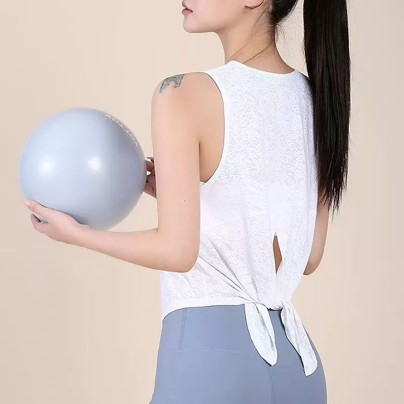เสื้อยืดแขนกุดออกกำลังกาย โยคะ ระบายอากาศ thumbnail 7