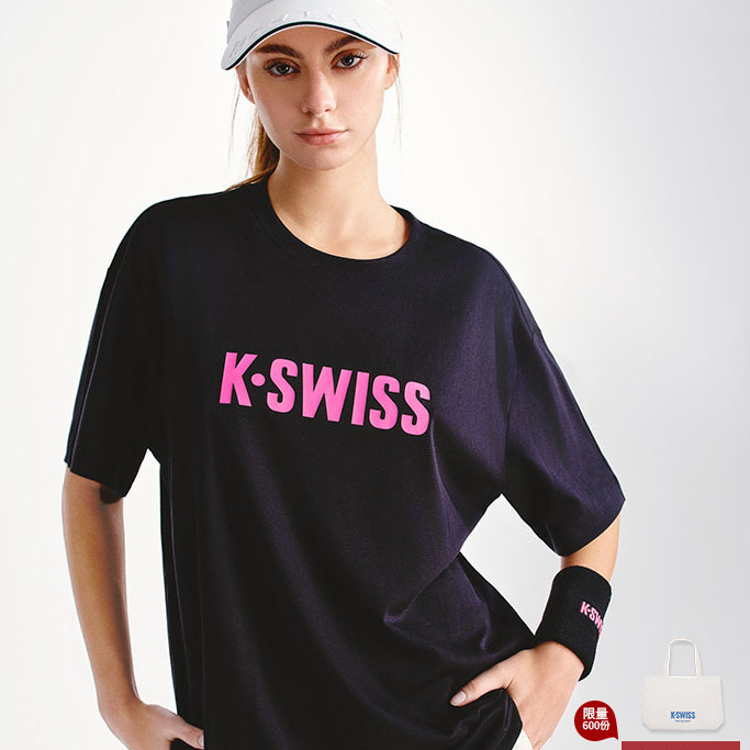 เสื้อยืด KSWISS Gasway ผู้ชายผู้หญิง 25 Summer Dopamine Couple Classic Top1710871