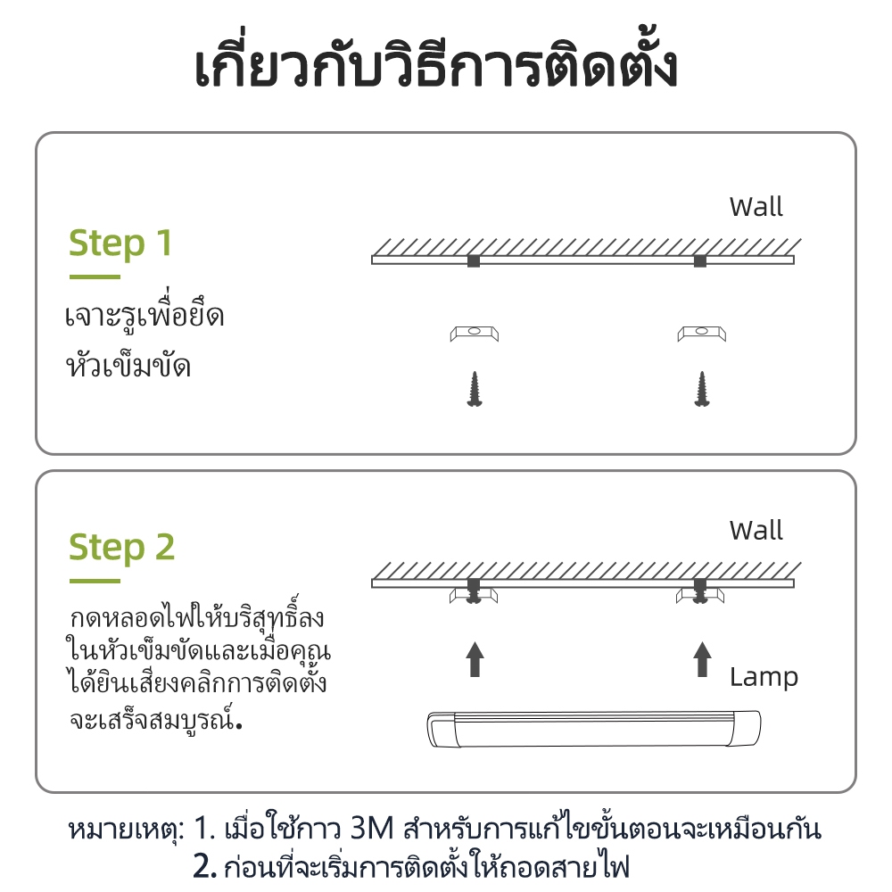 หลอดไฟ LED T8 T5 หลอดไฟนีออน หลอดไฟยาว แถบไฟ - รูปที่ 7