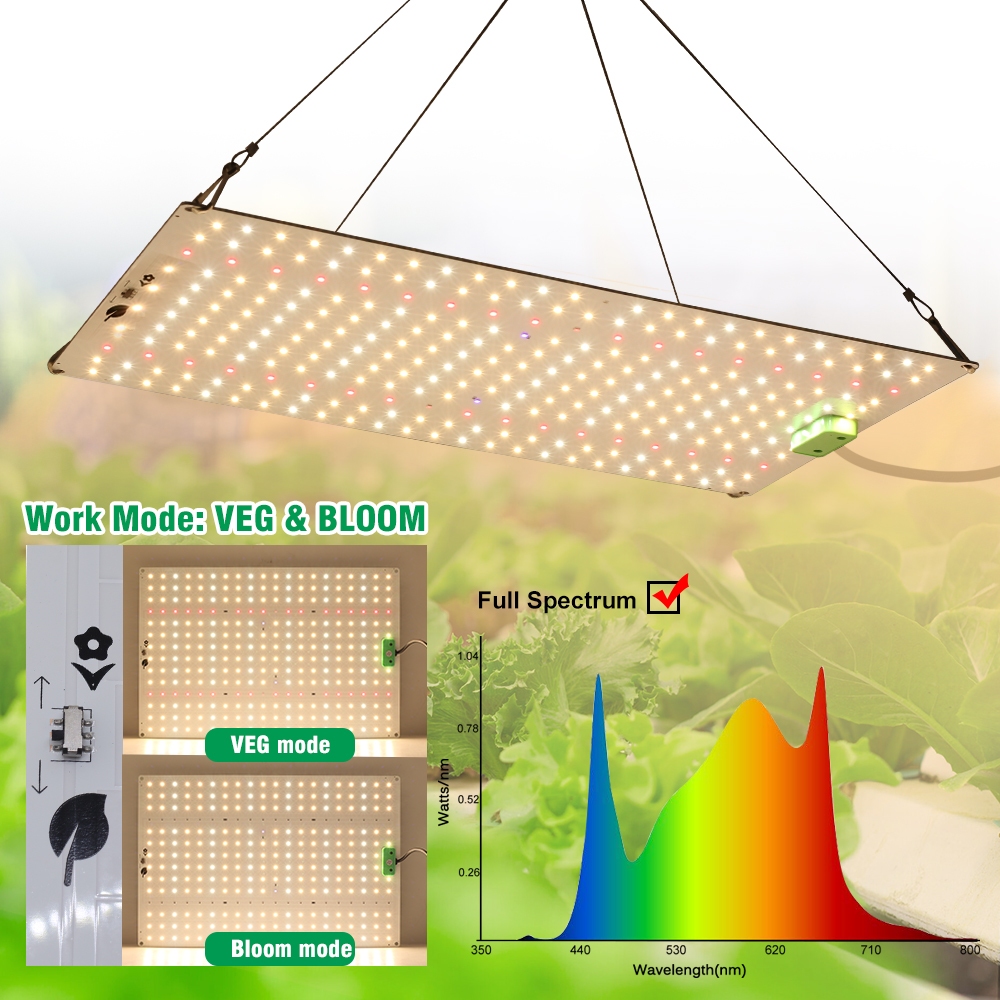 มีสินค้า LM281B ไฟปลูกต้นไม้  ไฟ LED Grow Light 600W  650W 1200W 1500W ไฟปลูก ไฟเต็มสเปกตรัม สำหรับปลูกพืชเรือนกระจก
