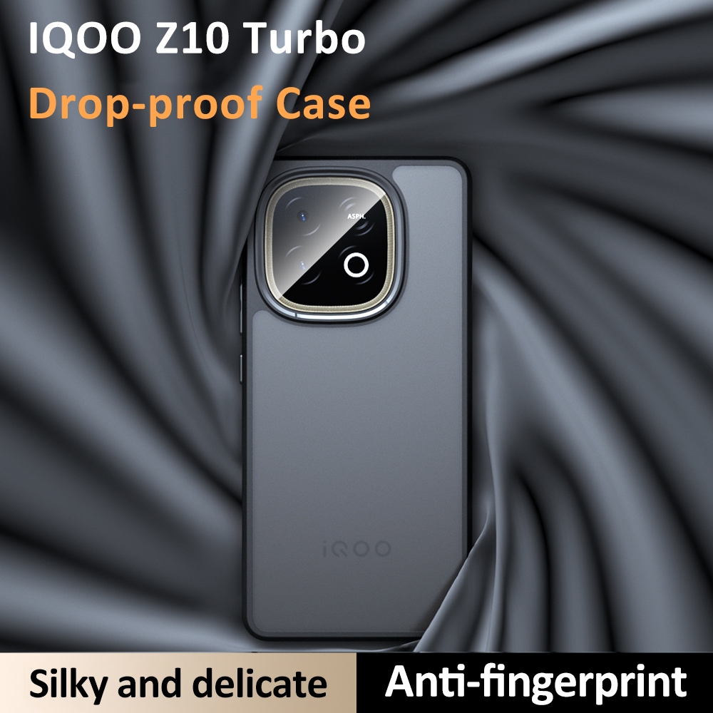 สําหรับ Vivo IQOO Neo 10 Z10 Z10x Turbo Pro ปลอกไม่มี Yellowing Matte โปร่งใส Hard อะคริลิคเคสโทรศัพท์ฝาครอบ