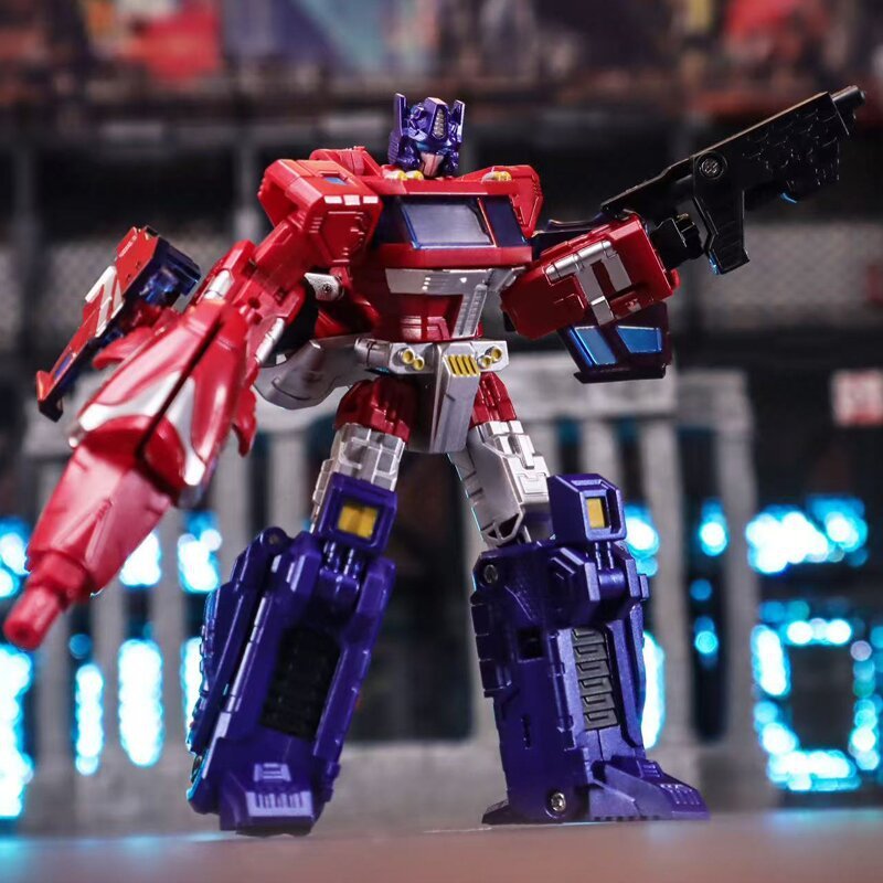 JD-01 Classic Butter Small Scale Optimus Prime Car Robot