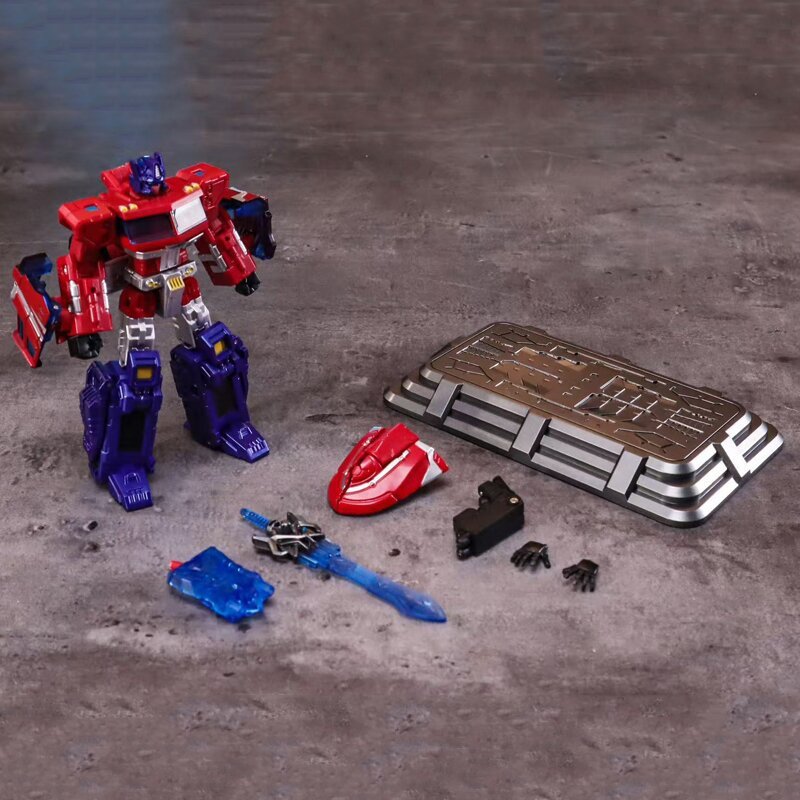 JD-01 Classic Butter Small Scale Optimus Prime Car Robot รูปที่ 6