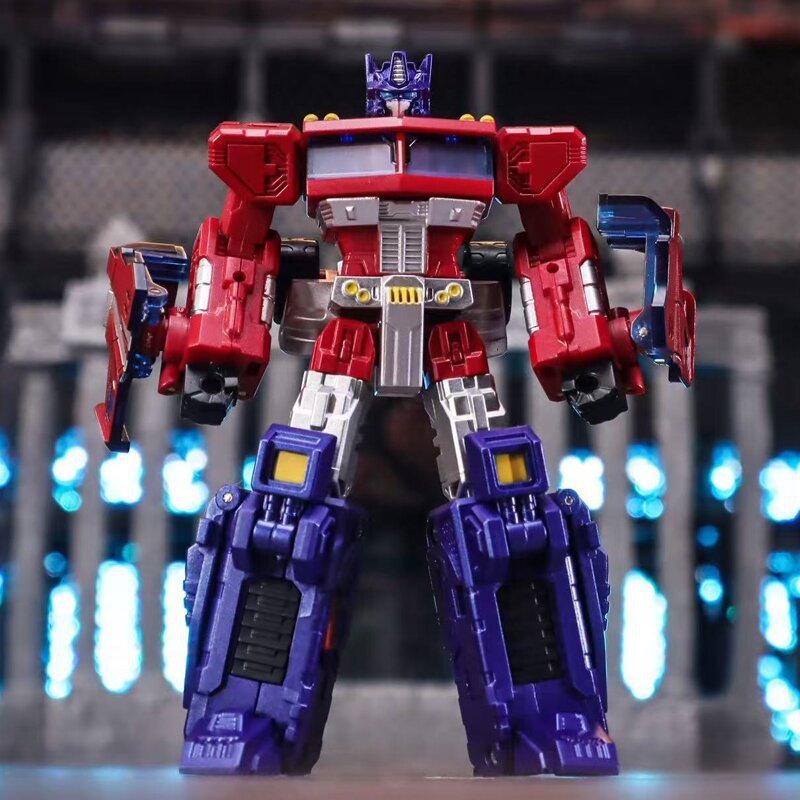 JD-01 Classic Butter Small Scale Optimus Prime Car Robot รูปที่ 5