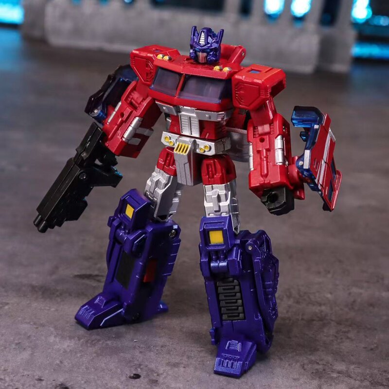 JD-01 Classic Butter Small Scale Optimus Prime Car Robot รูปที่ 7