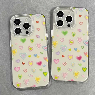 สําหรับ OPPO Reno 16F Reno 15F Reno 14F Reno13 F Reno12 F Reno11 Pro Reno10Pro Reno8T Reno8Z Reno7Z Reno6Z Reno8 Reno5 Reno4 เต็มหน้าจอที่มีสีสันรัก IMD กันกระแทก TPU โทรศัพท์มือถือ ph