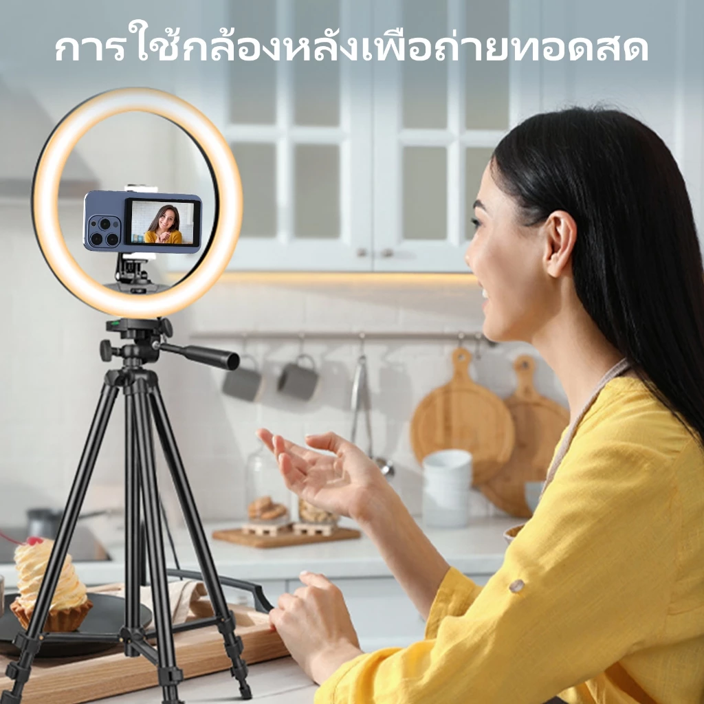 FEINODI Wireless สมาร์ทโฟน  Magnetic Selfie Vlog Screen สําหรับโทรศัพท์ iPhone และ Android | ถ่ายทอดสด ความละเอียดสูง สิ่งประดิษฐ์เซลฟี่ด้านหลัง | รีโมทคอนโทรล | Vlog/Travel/เซลฟี่ไร้สายระยะไกล thumbnail 8