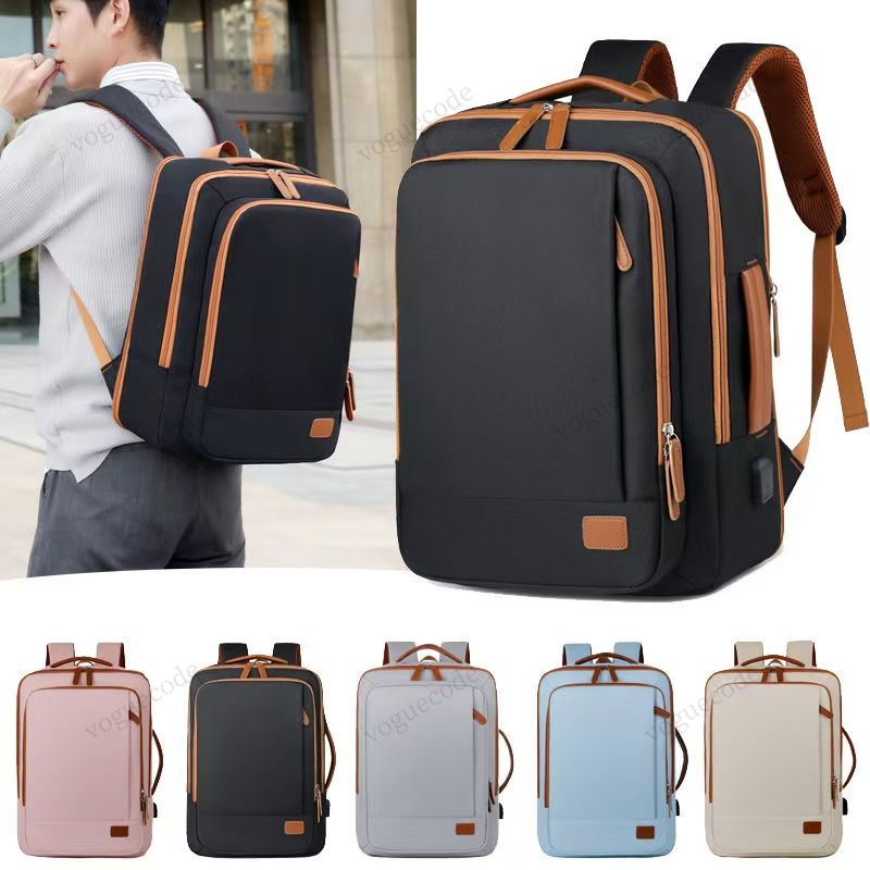 เป้ธุรกิจ USB Port สามารถเก็บคอมพิวเตอร์ขนาด 15.6 นิ้ว 38L กระเป๋าเป้สะพายหลัง