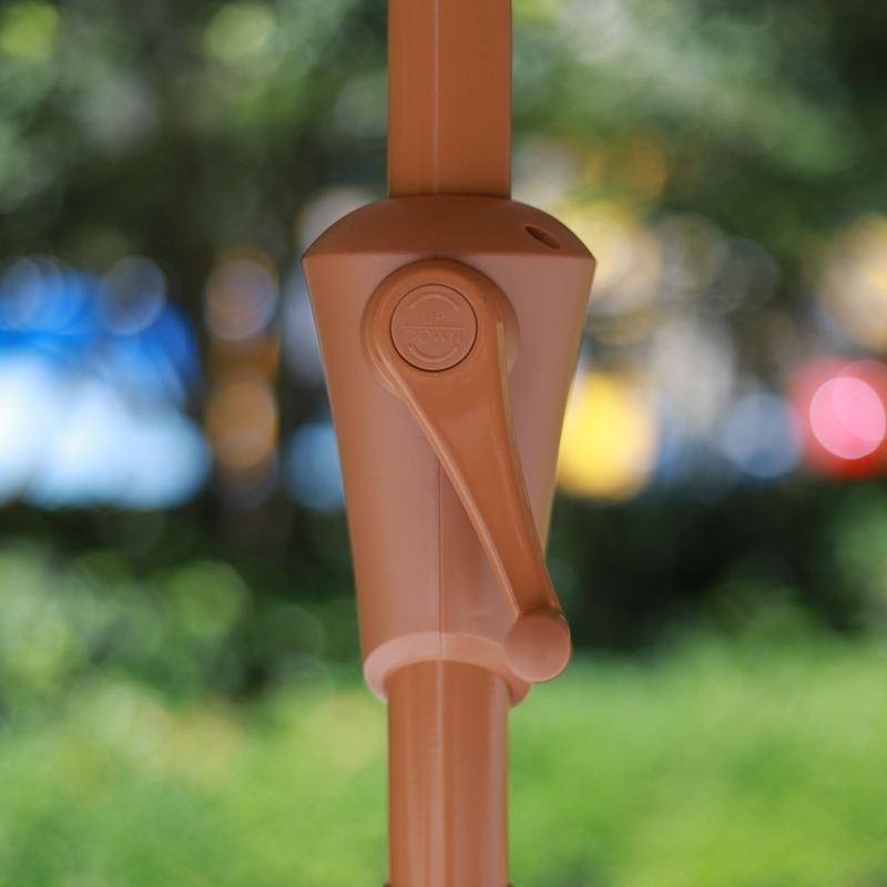 TREDEY กระโปรงหญ้า Courtyard ร่มสวนกลางแจ้ง Lmitation of straw Patio ร่ม - รูปที่ 4