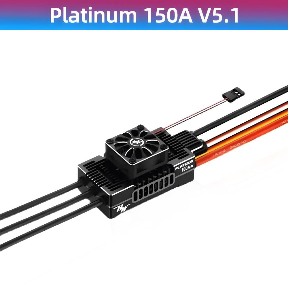 ​HOBBYWING Brushless ESC Platinum 25A 40A 80A 120A 150A 180A 260A 32-bit Brushless ESC สําหรับ RC เฮ