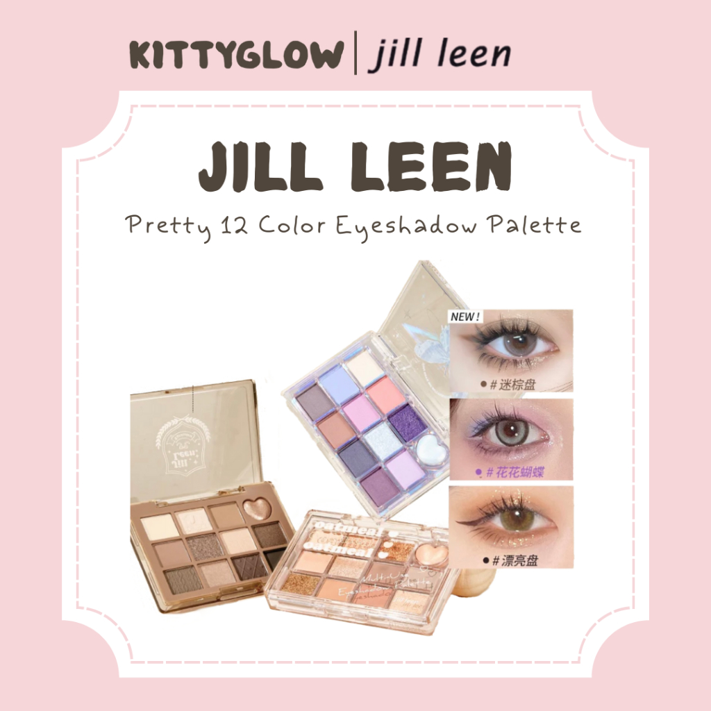 Jill LEEN Pretty 12 Color Eyeshadow Palette