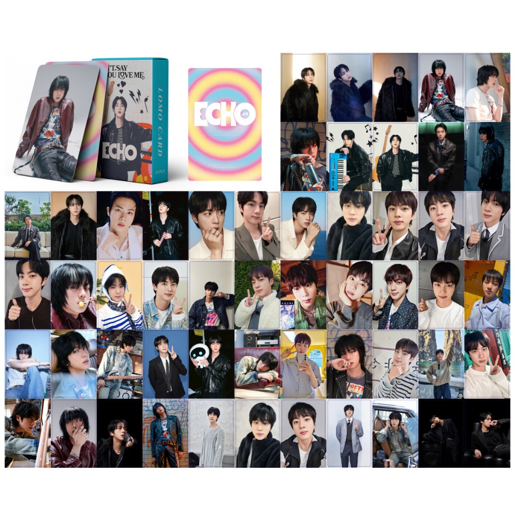 50-124pcs เลเซอร์โฮโลแกรม Lomo การ์ด Jung Kook I AM STILL 11th Anniversary 2024 FESTA โปสการ์ด JIMIN