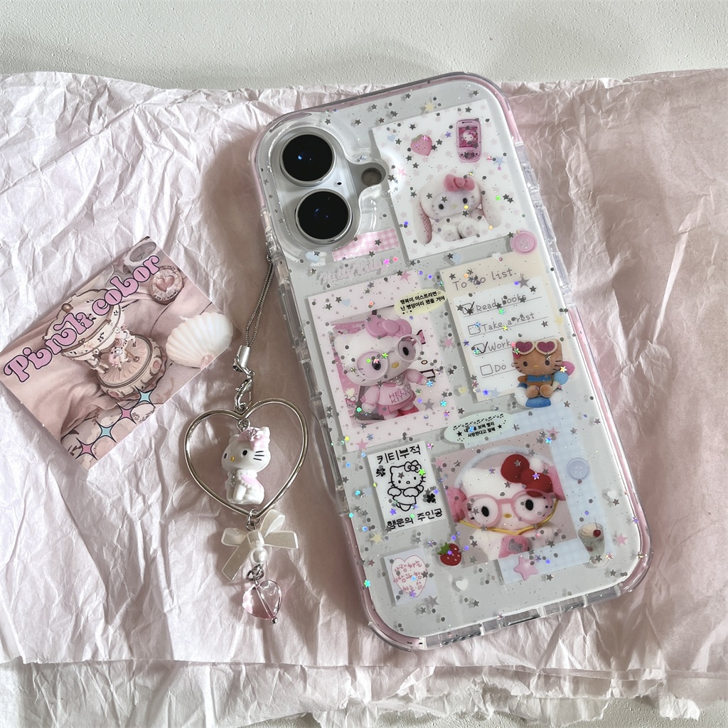 สําหรับIphone Case 17 Pro Max 16 Pro Max 15 Pro Max 14 Pro Max KTด้านข้างPhoto KTเคสโทรศัพท์