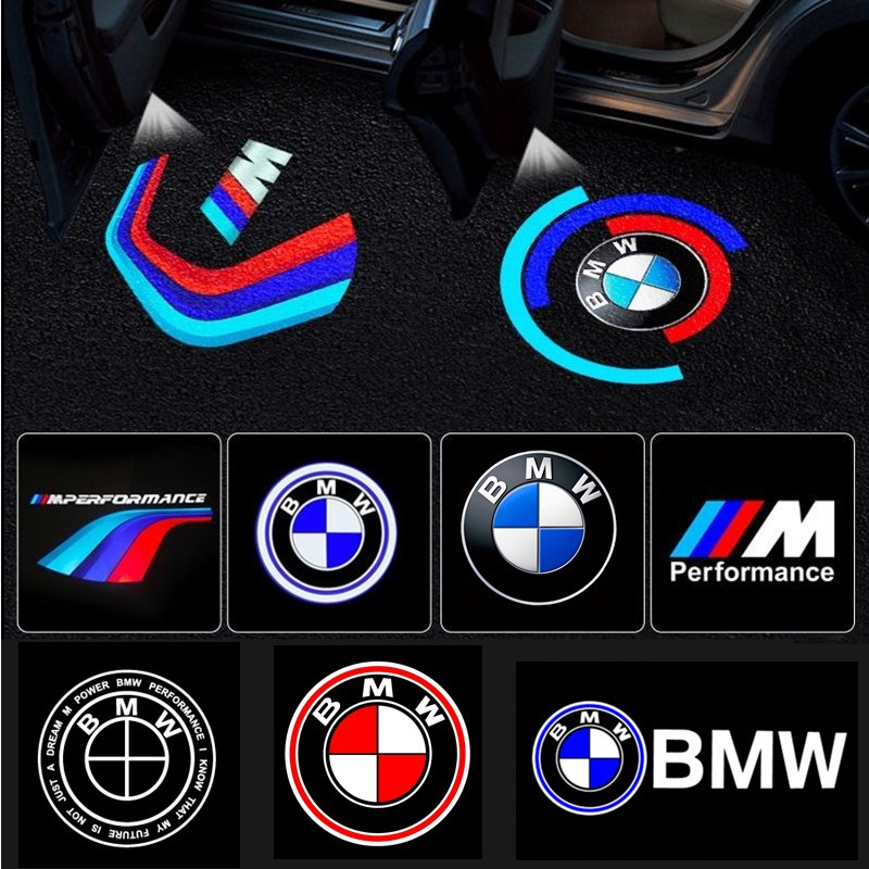 HD [2 ชิ้น] ไฟต้อนรับ BMW ใหม่ 3 Series 1 Series 2 Series 3 Series 4 Series 5 Series 7 Series การฉาย