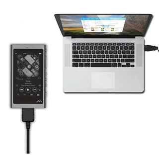 Fast DeliveryUSB ข้อมูล Sync สายชาร์จสําหรับ Sony Walkman MP3 MP4 Player สําหรับ NW-A55 A56 A57 NW-A35 A45 NW-ZX300 ZX300A Series