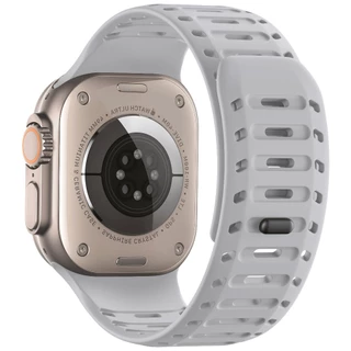 สายรัดข้อมือซิลิโคนสำหรับ iWatch Series 11/10/9/8/7/6/5/4/3 / SE Ultra 2 49mm 46mm 44mm 45mm 42mm