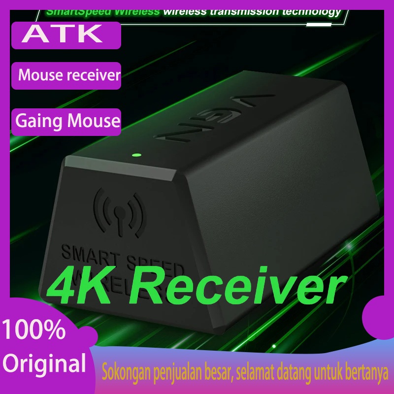 ATK เครื่องรับสัญญาณไร้สาย 4Khz การสํารวจอัตราการเหมาะสําหรับ VXE Dragonfly R1 Pro/R1 Pro MAX เมาส์ส