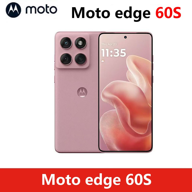 Motorola Moto moto edge 60S 5G โทรศัพท์มือถือ 6.7 นิ้ว pOLED 120Hz ขนาด 7400 4nm Octa Core 50MP 68W 
