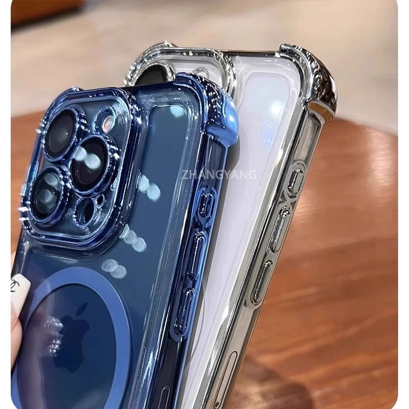 เคสสําหรับRealme c33 ซิลิโคนความละเอียดสูงโปร่งใสเคสโทรศัพท์ดูดซับแรงกระแทกความงามการออกแบบแหวนแม่เหล็กและเคสนิ่มTPU - รูปที่ 6