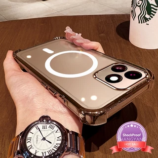 เคสสําหรับ infinix hot 30 hot 30i hot 30 Play ซิลิโคนความละเอียดสูงโปร่งใสเคสโทรศัพท์ดูดซับแรงกระแทกความงามการออกแบบแหวนแม่เหล็กและเคสนิ่ม TPU