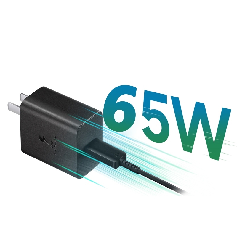 65w Galaxy charger 65W PD Samsug charger รองรับรับประกัน 1 ปีสําหรับเครื่องชาร์จที่รวดเร็ว รองรับรุ่น S23 Ultra/S23/S22/S21/S20/Note20 Ultra/Z Fold 4/A73 - รูปที่ 2