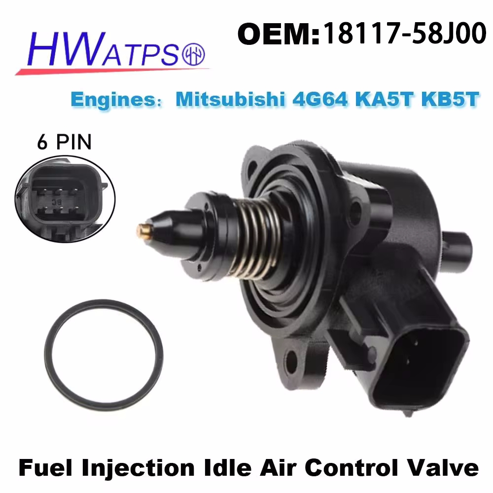 IAC Idle Air Control วาล์ว 18117-58J00 18117-67H10 สําหรับ Mitsubishi L200 Triton GLX 2.4 Suzuki K6a