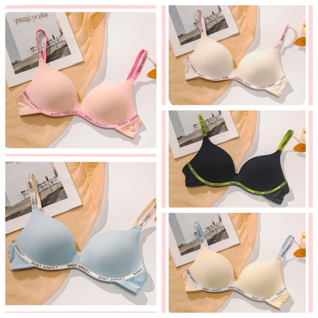 จัดส่งทันที✨บราโทนสีลูกกวาด ดันทรงสำหรับสาวหน้าอกเล็ก ไม่มีโครงเหล็ก ใส่สบาย เหมาะกับหน้าร้อน-N544 - รูปที่ 7