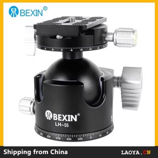 Bexin 55mm Tripod Head Universal Ball Head All Metal Low Pro…
