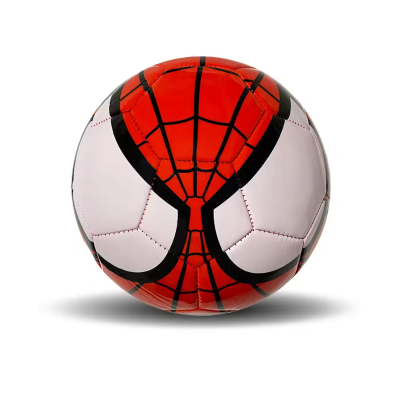 ของเล่น Spider-Man ลูกฟุตบอล PVC สําหรับนักเรียน ฝึกซ้อมในมหาวิทยาลัย ของขวัญวันเกิดเด็ก