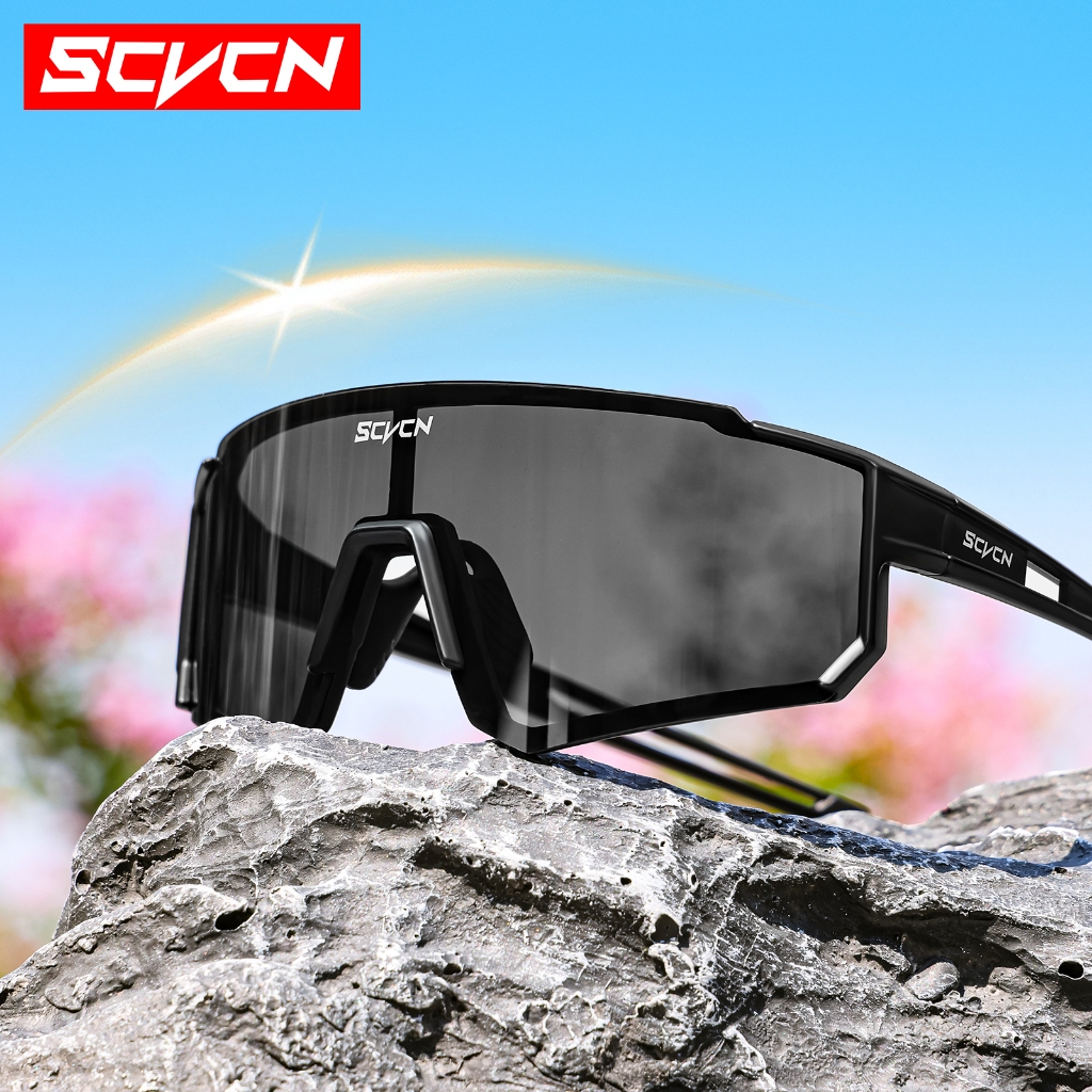 Scvcn แฟชั่นแว่นตากันแดด Cool ผู้ชายผู้หญิงแว่นตาหรูหรากีฬากลางแจ้ง Runing Drving Shades Racing UV400 MTB