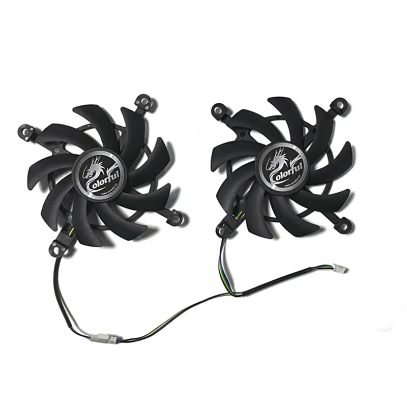 85 มม.RTX3060 GPU Cooler พัดลมระบายความร้อนสําหรับ Geforce RTX 3060 Ti RTX3060 NB Duo 12G V2 LV กราฟ
