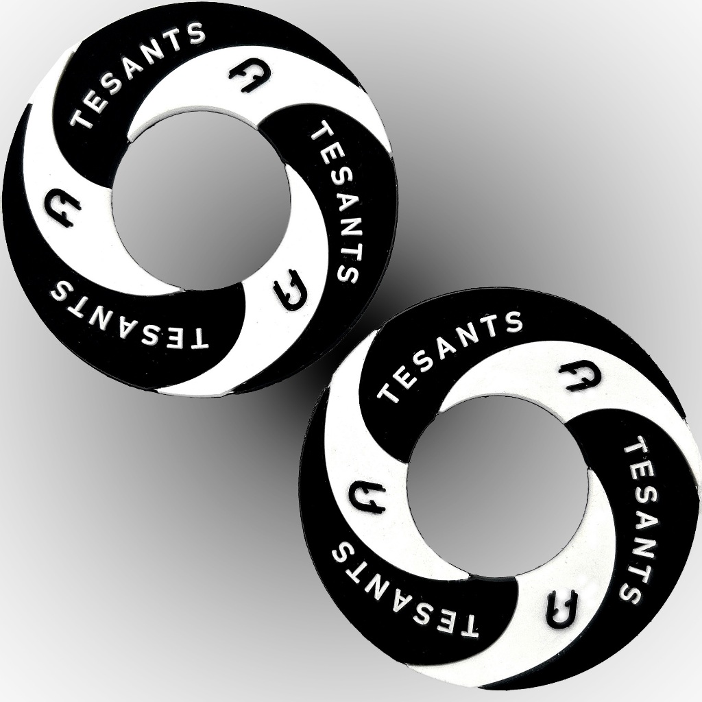 TESANTS Grip Donuts, เหมาะสําหรับ MX ATV Donuts Handlebar Grips Dirt Bike Quad จักรยาน