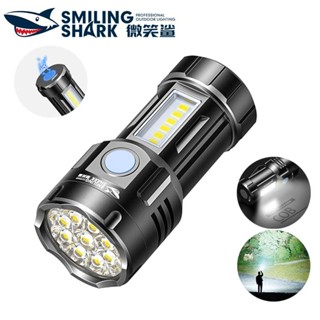 SmilingShark SD5393 ไฟฉาย led มินิ พวงกุญแจ 9*LED สว่างมาก เ…