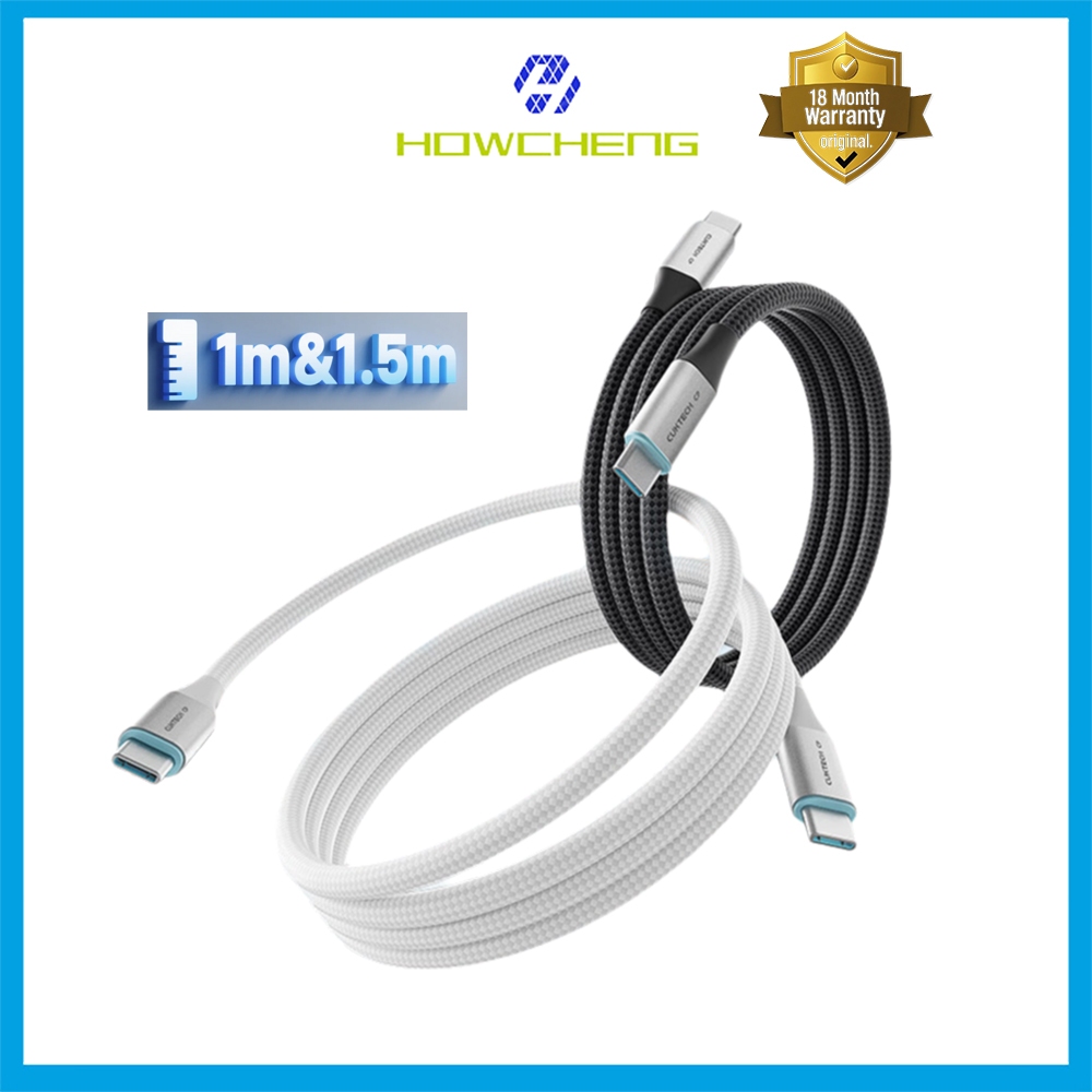 Zmi CUKTECH CMC610 6A 240W สายถักแม่เหล็ก PD3.1 Fast Charge Cabl