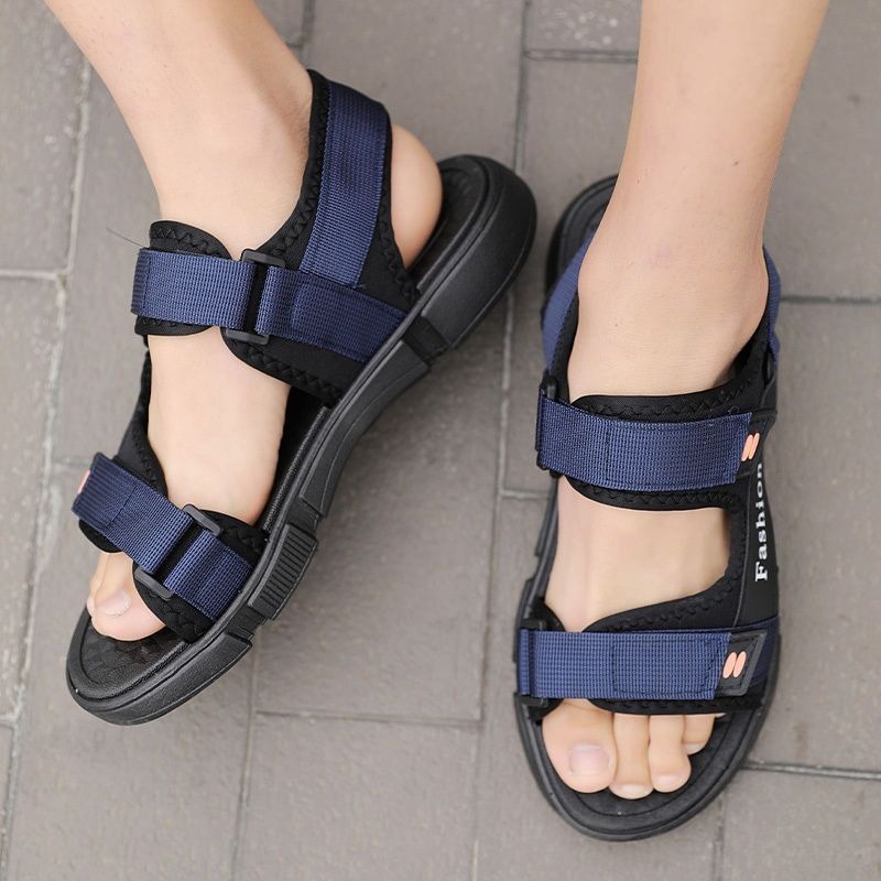 ขนาด 39-45 รองเท้าแตะสําหรับผู้ชายระบายอากาศทนทานสวมใส่กลางแจ้งผู้ชายกีฬาและการพักผ่อนรองเท้าแตะชายหาด