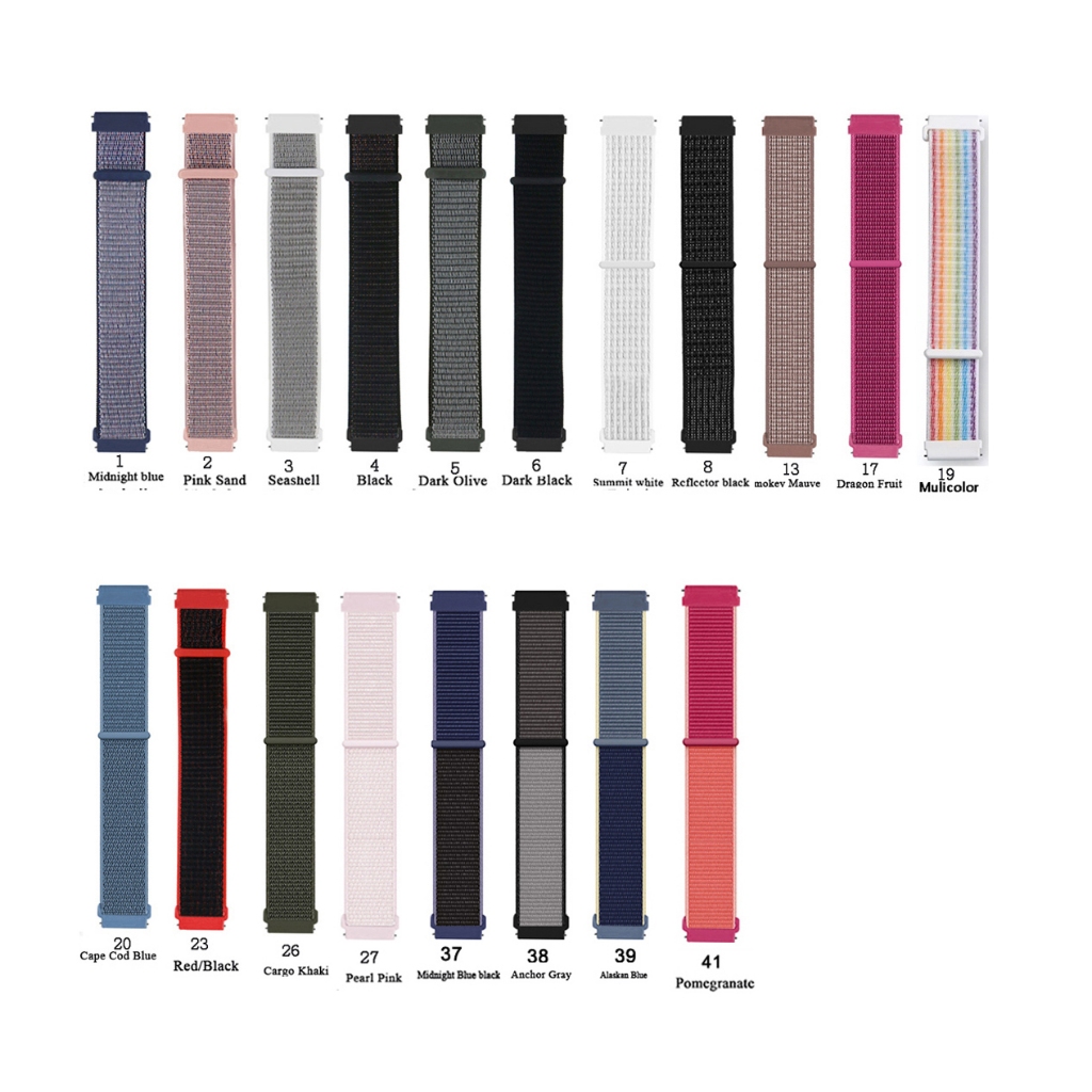 20 มม.22 มม.ไนลอนถักสําหรับ COROS PACE 2 3/APEX 2 Pro/APEX Pro/APEX 42 มม.46 มม.กันน้ํา Breathable แฟชั่นคลาสสิกเปลี่ยนสายนาฬิกา Smart Watch Loop Band