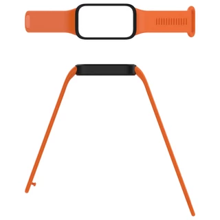 สร้อยข้อมือสายรัดซิลิโคนสายรัดข้อมืออุปกรณ์เสริมสําหรับ Xiaomi Smart Band 9 Active / Redmi Smart Band 3