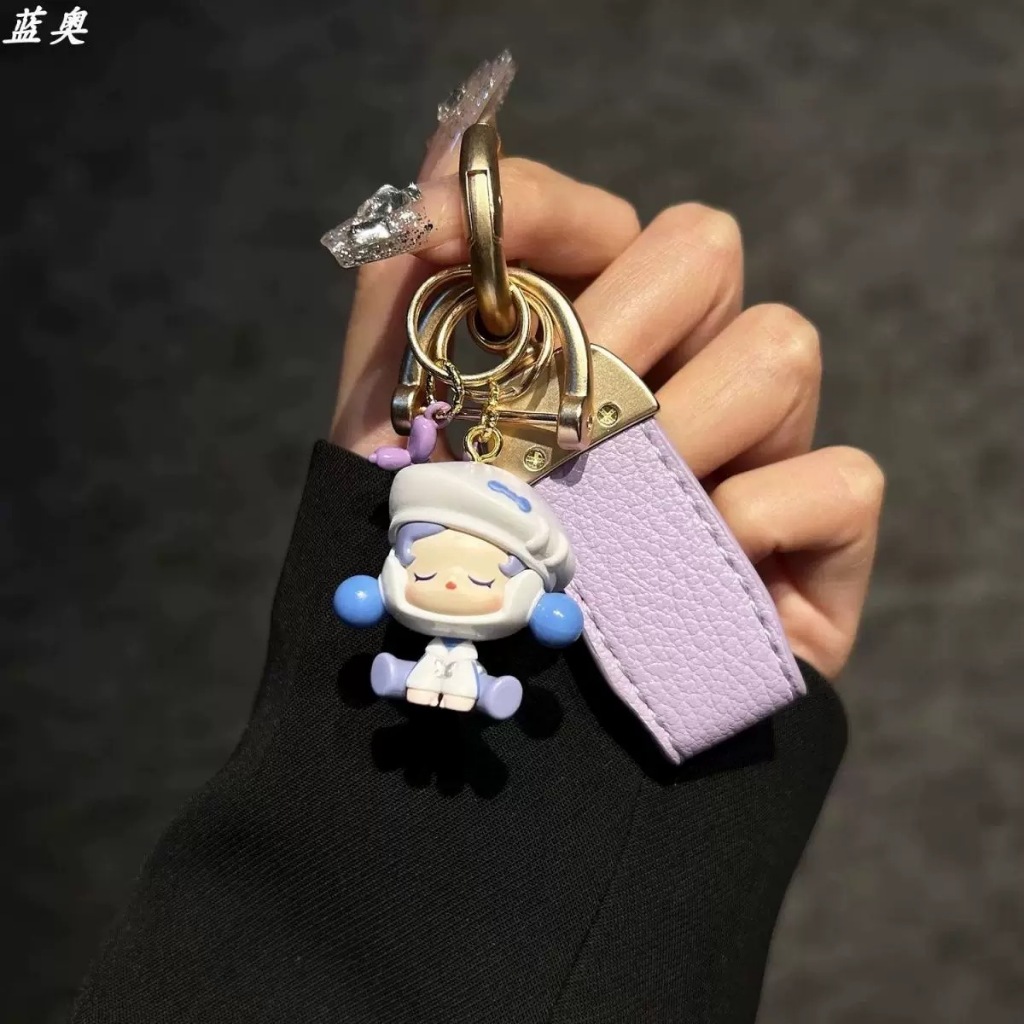 Popbean ของแท้ Popbean SP molly พวงกุญแจรถ DIY จี้ของขวัญวันเกิดแฟน - รูปที่ 2